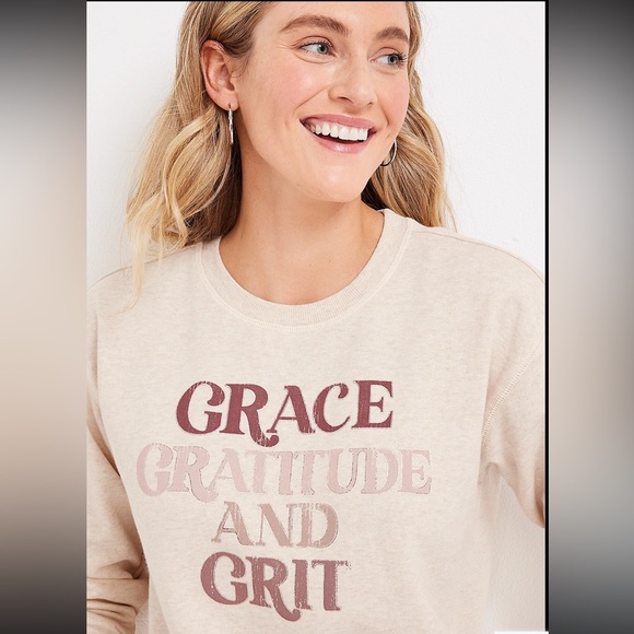 NWT! Maurice’s size 1X super soft crew neck sweatshirt - Picture 2 of 4